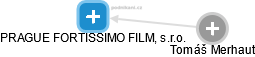PRAGUE FORTISSIMO FILM, s.r.o. - náhled vizuálního zobrazení vztahů obchodního rejstříku