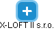 X-LOFT II s.r.o. - náhled vizuálního zobrazení vztahů obchodního rejstříku