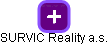 SURVIC Reality a.s. - náhled vizuálního zobrazení vztahů obchodního rejstříku