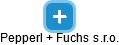 Pepperl + Fuchs s.r.o. - náhled vizuálního zobrazení vztahů obchodního rejstříku