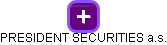 PRESIDENT SECURITIES a.s. - náhled vizuálního zobrazení vztahů obchodního rejstříku