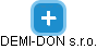 DEMI-DON s.r.o. - náhled vizuálního zobrazení vztahů obchodního rejstříku