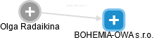 BOHEMIA-OWA s.r.o. - náhled vizuálního zobrazení vztahů obchodního rejstříku