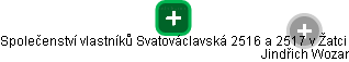Společenství vlastníků Svatováclavská 2516 a 2517 v Žatci - náhled vizuálního zobrazení vztahů obchodního rejstříku