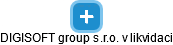 DIGISOFT group s.r.o. v likvidaci - náhled vizuálního zobrazení vztahů obchodního rejstříku