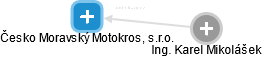 Česko Moravský Motokros, s.r.o. - náhled vizuálního zobrazení vztahů obchodního rejstříku