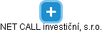 NET CALL investiční, s.r.o. - náhled vizuálního zobrazení vztahů obchodního rejstříku