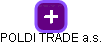 POLDI TRADE a.s. - náhled vizuálního zobrazení vztahů obchodního rejstříku