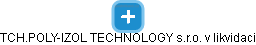 TCH.POLY-IZOL TECHNOLOGY s.r.o. v likvidaci - náhled vizuálního zobrazení vztahů obchodního rejstříku