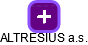 ALTRESIUS a.s. - náhled vizuálního zobrazení vztahů obchodního rejstříku