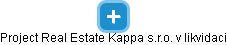 Project Real Estate Kappa s.r.o. v likvidaci - náhled vizuálního zobrazení vztahů obchodního rejstříku