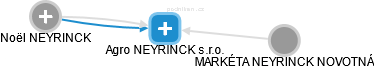 Agro NEYRINCK s.r.o. - náhled vizuálního zobrazení vztahů obchodního rejstříku