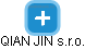 QIAN JIN s.r.o. - náhled vizuálního zobrazení vztahů obchodního rejstříku