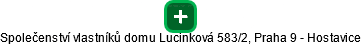 Společenství vlastníků domu Lucinková 583/2, Praha 9 - Hostavice - náhled vizuálního zobrazení vztahů obchodního rejstříku