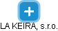 LA KEIRA, s.r.o. - náhled vizuálního zobrazení vztahů obchodního rejstříku