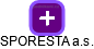SPORESTA a.s. - náhled vizuálního zobrazení vztahů obchodního rejstříku