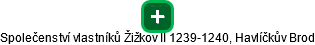 Společenství vlastníků Žižkov II 1239-1240, Havlíčkův Brod - náhled vizuálního zobrazení vztahů obchodního rejstříku