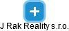 J Rak Reality s.r.o. - náhled vizuálního zobrazení vztahů obchodního rejstříku