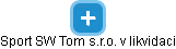 Sport SW Tom s.r.o. v likvidaci - náhled vizuálního zobrazení vztahů obchodního rejstříku