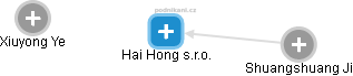 Hai Hong s.r.o. - náhled vizuálního zobrazení vztahů obchodního rejstříku