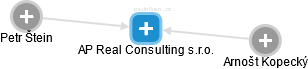 AP Real Consulting s.r.o. - náhled vizuálního zobrazení vztahů obchodního rejstříku