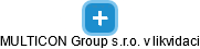 MULTICON Group s.r.o. v likvidaci - náhled vizuálního zobrazení vztahů obchodního rejstříku