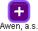 Awen, a.s. - náhled vizuálního zobrazení vztahů obchodního rejstříku