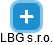 LBG s.r.o. - náhled vizuálního zobrazení vztahů obchodního rejstříku