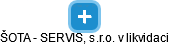 ŠOTA - SERVIS, s.r.o. v likvidaci - náhled vizuálního zobrazení vztahů obchodního rejstříku