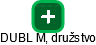 DUBL M, družstvo - náhled vizuálního zobrazení vztahů obchodního rejstříku