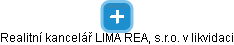 Realitní kancelář LIMA REAL, s.r.o. v likvidaci - náhled vizuálního zobrazení vztahů obchodního rejstříku