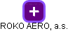 ROKO AERO, a.s. - náhled vizuálního zobrazení vztahů obchodního rejstříku