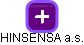 HINSENSA a.s. - náhled vizuálního zobrazení vztahů obchodního rejstříku