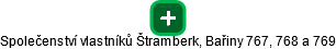 Společenství vlastníků Štramberk, Bařiny 767, 768 a 769 - náhled vizuálního zobrazení vztahů obchodního rejstříku