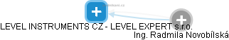 LEVEL INSTRUMENTS CZ - LEVEL EXPERT s.r.o. - náhled vizuálního zobrazení vztahů obchodního rejstříku