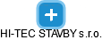 HI-TEC STAVBY s.r.o. - náhled vizuálního zobrazení vztahů obchodního rejstříku