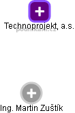Technoprojekt, a.s. - náhled vizuálního zobrazení vztahů obchodního rejstříku
