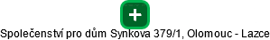 Společenství pro dům Synkova 379/1, Olomouc - Lazce - náhled vizuálního zobrazení vztahů obchodního rejstříku