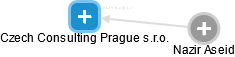 Czech Consulting Prague s.r.o. - náhled vizuálního zobrazení vztahů obchodního rejstříku