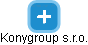 Konygroup s.r.o. - náhled vizuálního zobrazení vztahů obchodního rejstříku