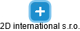 2D international s.r.o. - náhled vizuálního zobrazení vztahů obchodního rejstříku