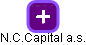 N.C.Capital a.s. - náhled vizuálního zobrazení vztahů obchodního rejstříku