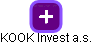 KOOK Invest a.s. - náhled vizuálního zobrazení vztahů obchodního rejstříku