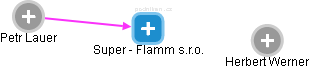 Super - Flamm s.r.o. - náhled vizuálního zobrazení vztahů obchodního rejstříku