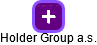Holder Group a.s. - náhled vizuálního zobrazení vztahů obchodního rejstříku
