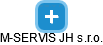 M-SERVIS JH s.r.o. - náhled vizuálního zobrazení vztahů obchodního rejstříku