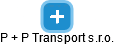 P + P Transport s.r.o. - náhled vizuálního zobrazení vztahů obchodního rejstříku
