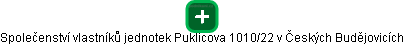 Společenství vlastníků jednotek Puklicova 1010/22 v Českých Budějovicích - náhled vizuálního zobrazení vztahů obchodního rejstříku
