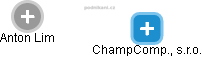 ChampComp., s.r.o. - náhled vizuálního zobrazení vztahů obchodního rejstříku