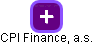 CPI Finance, a.s. - náhled vizuálního zobrazení vztahů obchodního rejstříku